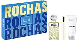 Духи, Парфюмерия, косметика Rochas Eau De Rochas - Набор (edt/100ml+edt/20ml+b/lot/100ml)