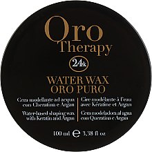 Віск для укладання волосся - Fanola Oro Puro Water Based Shaping Wax — фото N1