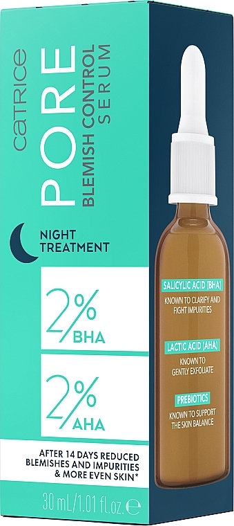 Ночная сыворотка для уменьшения пор - Catrice Pore Blemish Control Serum Night Treatment — фото N3