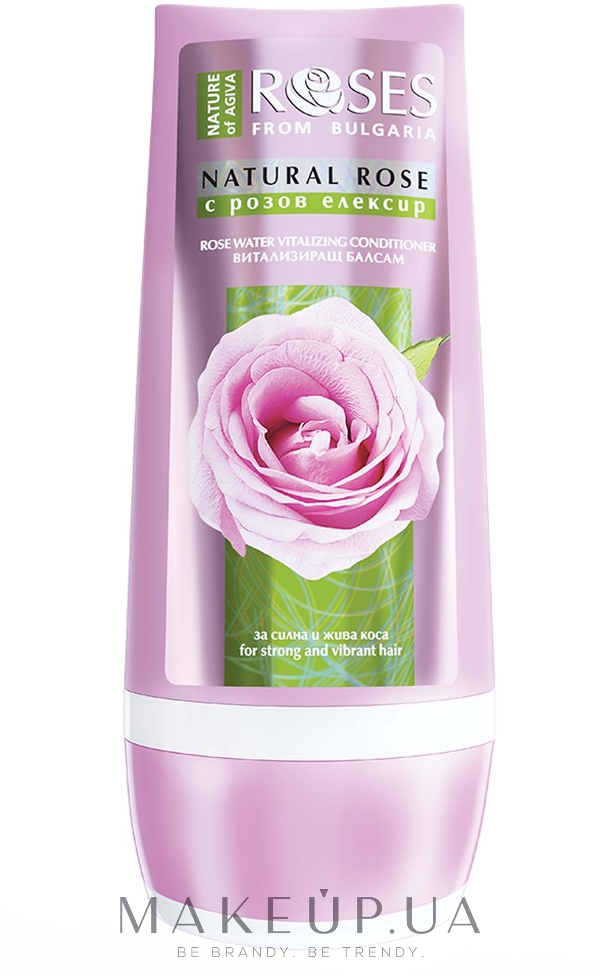 Кондиціонер для сильного та яскравого волосся - Nature of Agiva Roses Vitalizing Conditioner For Strong & Vibrant Hair — фото 200ml