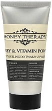 Парфумерія, косметика Скраб для обличчя з медом і квітковим пилком - Lyson Honey Therapy Honey And Pollen Face Scrub