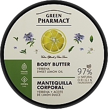 Парфумерія, косметика Масло для тіла "Вербена та олія солодкого лимону" - Зелена Аптека