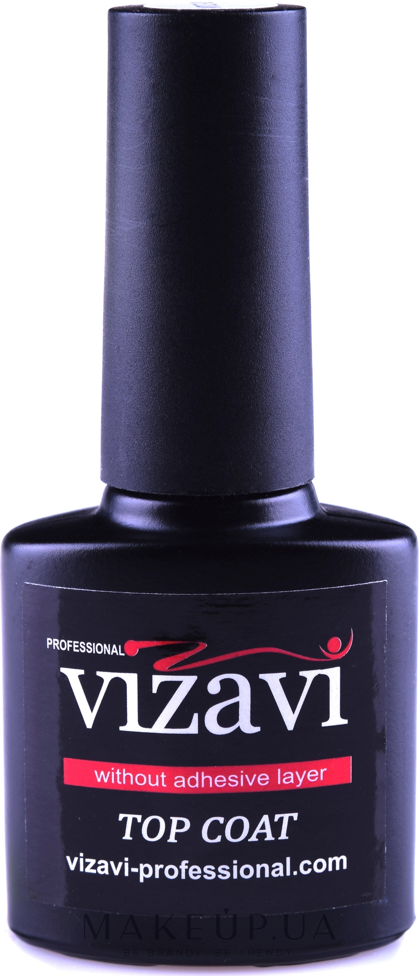 Фінішне покриття без липкого шару - Vizavi Professional Top Coat — фото 7.3ml