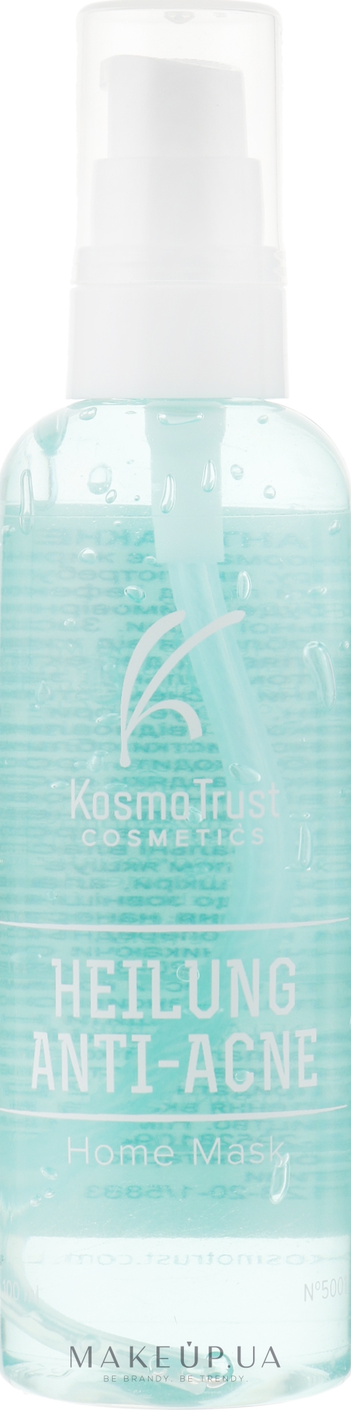 Маска для лица анти-акне лечебная - KosmoTrust Cosmetics Heilung Anti-Acne Home Mask — фото 100ml