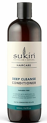 Кондиционер для волос очищающий - Sukin Deep Cleanse Conditioner — фото N1