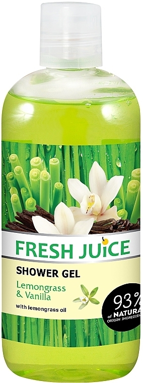 Гель для душу - Fresh Juice Sexy Mix Lemongrass & Vanilla — фото N2