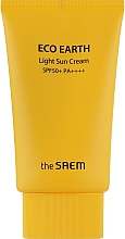 Легкий сонцезахисний крем - The Saem Eco Earth Power Light Sun Cream SPF50+ PA+++ — фото N2