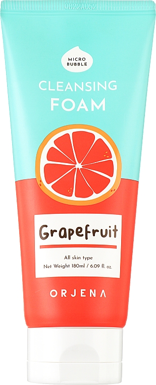 Очищувальна пінка з екстрактом грейпфрута - Orjena Grapefruit Cleansing Foam — фото N1