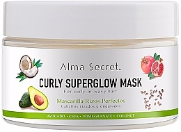 Маска для вьющихся волос - Alma Secret Curly Superglow Mask — фото N1