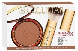 Духи, Парфюмерия, косметика Набор - Collistar Terra Abbronzante Effetto Seta (powder/10 g + brush/1 шт.)