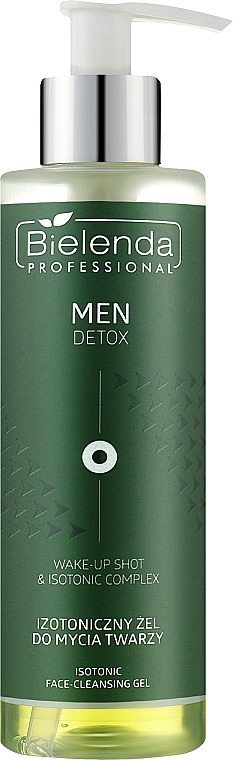 Гель для умывания лица - Bielenda Professional Detox Men Gel — фото N1