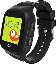 Смарт-часы для детей, черные - Garett Smartwatch Kids Rock 4G RT — фото N1