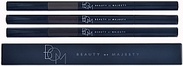 Олівець для брів 3 в 1 - Beauty of Majesty 3in1 Triple Edge Eyebrow — фото N4