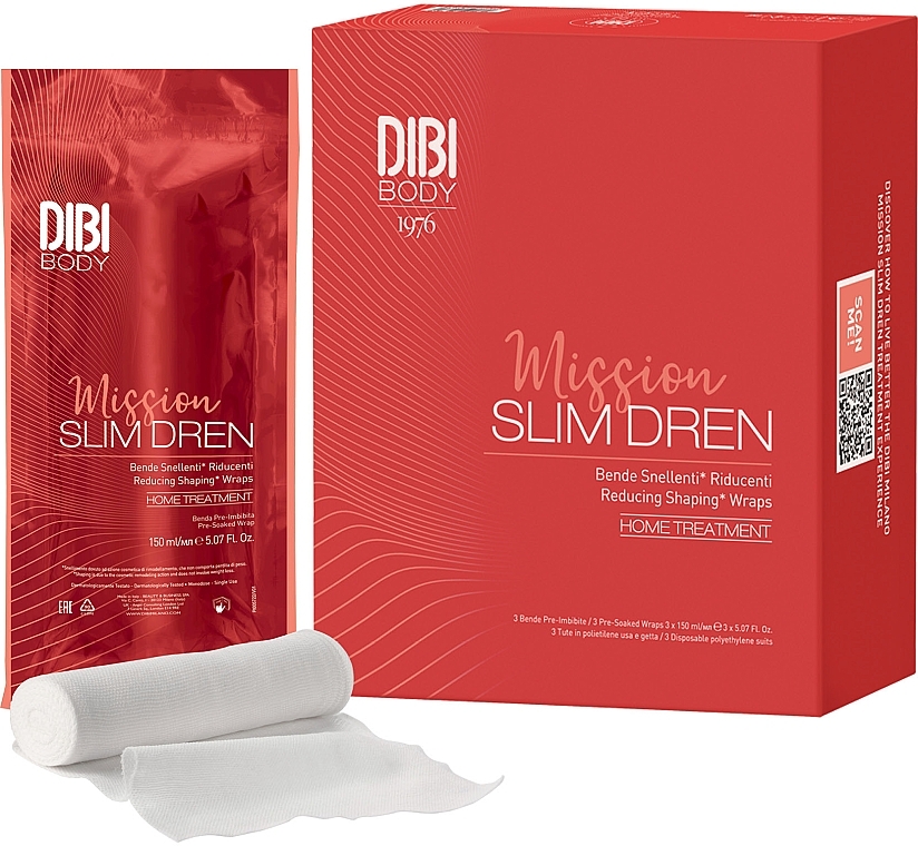Бандажи для похудения - DIBI Milano Mission Slim Dren — фото N1
