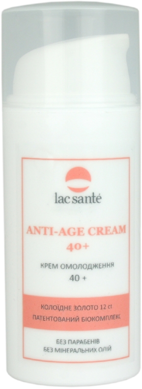 Крем антивіковий від зморшок - Lac Sante Face Beauty Anti-Age Cream 40+