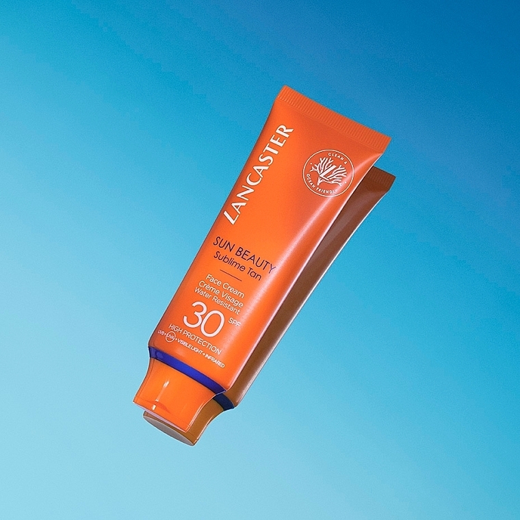 Сонцезахисний крем для обличчя - Lancaster Sun Beauty SPF30 — фото N7