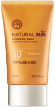 Духи, Парфюмерия, косметика Солнцезащитный крем - The Face Shop Natural Sun Eco Extreme Sun Cream SPF50+ PA++++