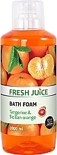 Парфумерія, косметика Піна для ванни - Fresh Juice Tangerine and Sicilian