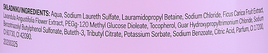 Шампунь для блиску "Імбир і лаванда" - AA Cosmetics Super Fruits & Herbs Shampoo Fig & Lavender — фото N3