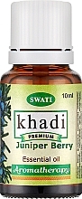 Чистое эфирное масло "Ягода можжевельника" - Khadi Swati Premium Pure 100% Essential Oil Juniper Berry — фото N1