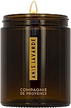 Духи, Парфюмерия, косметика Ароматическая свеча - Compagnie De Provence Anis Lavande Relaxing Scented Candle