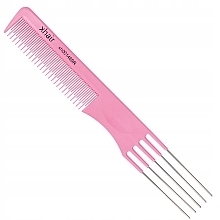 Гребінець для начісування волосся, рожевий - Xhair 1469 — фото N1