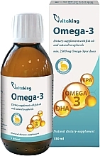 Парфумерія, косметика Харчова добавка зі смаком лимона "Омега-3" - Vitaking Omega-3