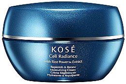 Духи, Парфюмерия, косметика Восстанавливающий увлажняющий крем - Kose Cell Radiance Cream Rice Power Extract