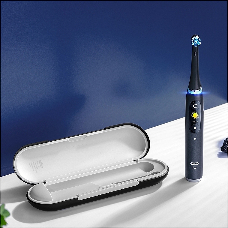 Набор электрических зубных щеток - Oral-B iO Series 9 Duo iOM9d.2J2.2AD 3758 Black Onyx, Rose — фото N9
