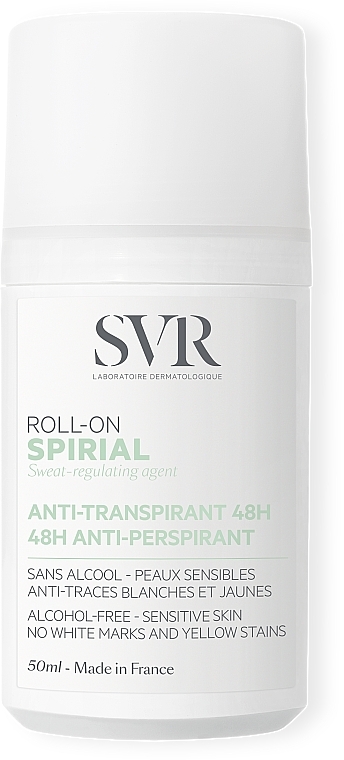 Шариковый дезодорант-антиперспирант - SVR Spirial Roll-on