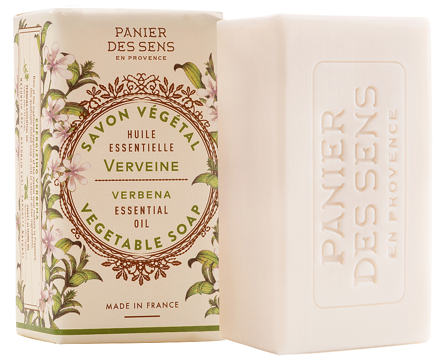 Экстра-нежное растительное мыло "Вербена" - Panier des Sens Verbena Extra-gentle Vegetable Soap — фото N1