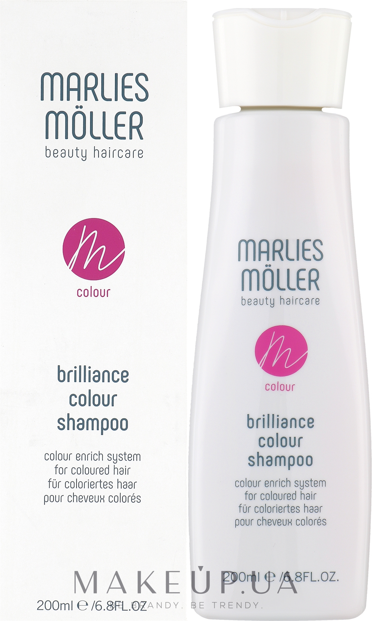 Шампунь для окрашенных волос - Marlies Moller Brilliance Colour Shampoo — фото 200ml