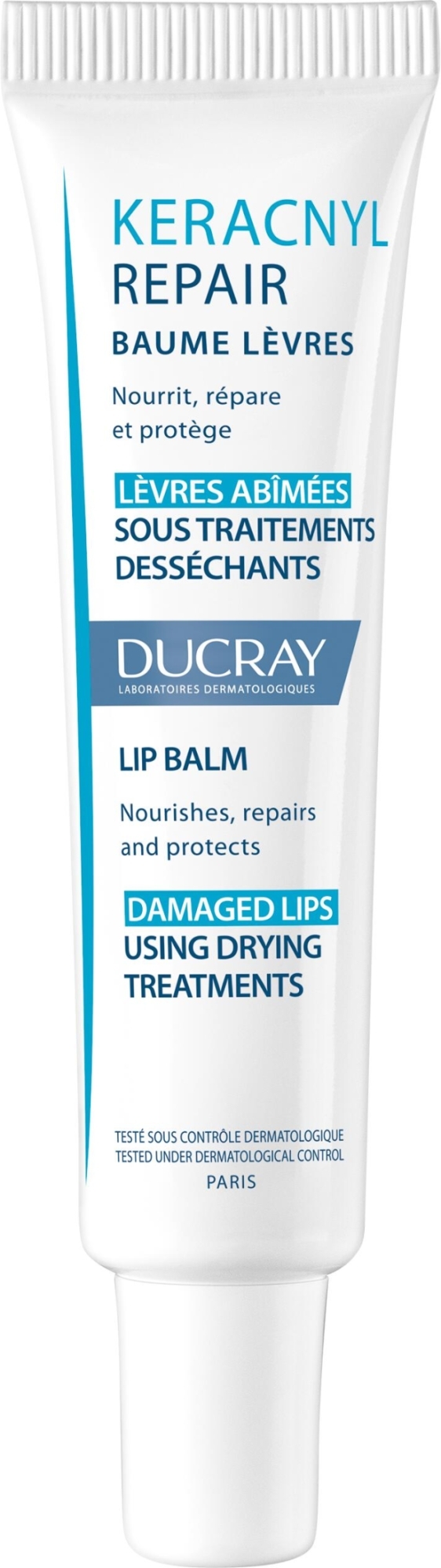 Відновлювальний бальзам для губ - Ducray Keracnyl Repair Lip Balm — фото 15ml