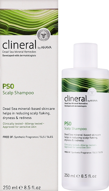 Шампунь для чувствительной кожи головы - Ahava Clineral Pso Scalp Shampoo — фото N2