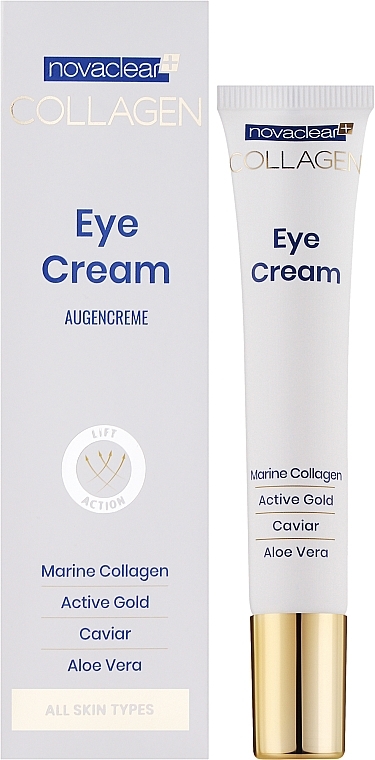 Коллагеновый крем для кожи вокруг глаз - Novaclear Collagen Eye Cream — фото N2