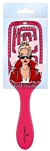 Духи, Парфюмерия, косметика Расческа для волос 64500 "Red Charm", квадратная - Top Choice Perfume Hairbrush