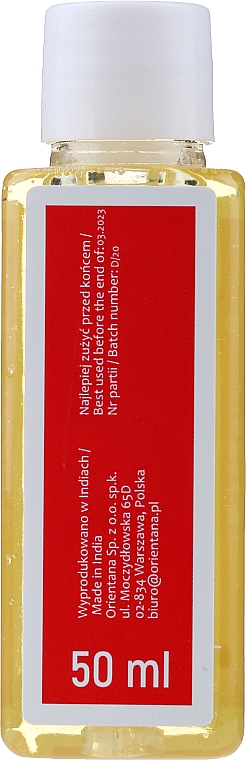 Масло для грудей "16 рослин Аюрведи" - Orientana Breast Bio Oil 16 Ayurvedic Herbs — фото N3