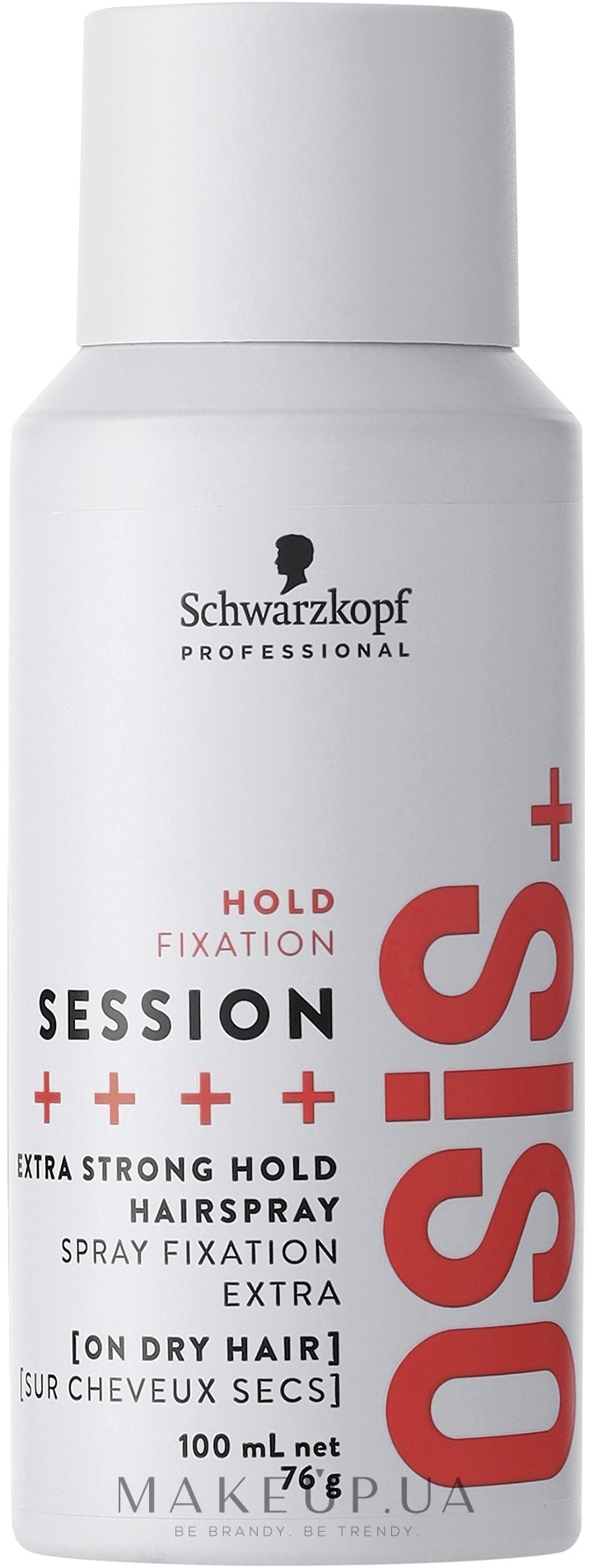 Лак для волос экстрасильной фиксации - Schwarzkopf Professional Osis+ Session Extreme Hold Hairspray — фото 100ml