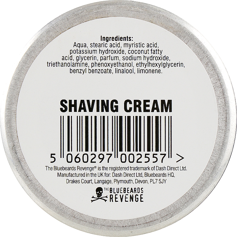 Крем для бритья - The Bluebeards Revenge Shaving Cream — фото N3