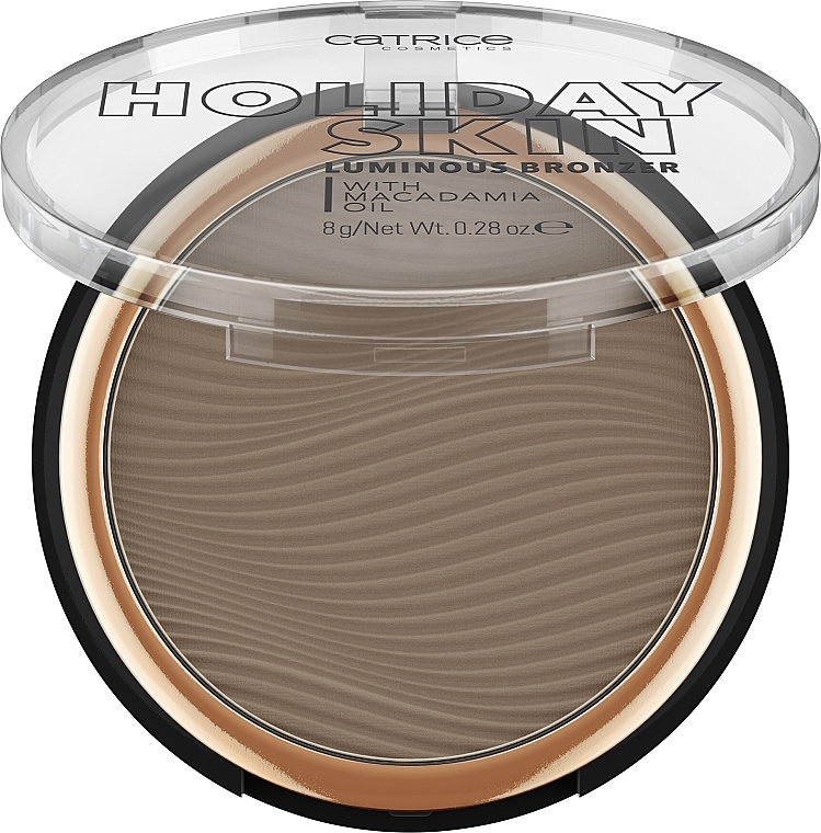 Бронзер із сатиновим фінішем - Catrice Holiday Skin Luminous Bronzer — фото N2