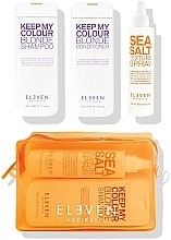 Набір - Eleven Australia Blonde Trio With Neon Bag (shm/300ml + cond/300ml + h/spray/200ml + bag) — фото N1