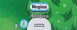 Гігієнічні серветки "Алое вера" - Regina Delicatis Aloe Vera Tissue — фото N1