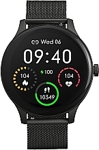 Смарт-часы, черная сталь - Garett Smartwatch Classy — фото N5