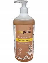 Мягкий шампунь для волос - Propolia Organic Honey & Bamboo Gentle Shampoo — фото N2