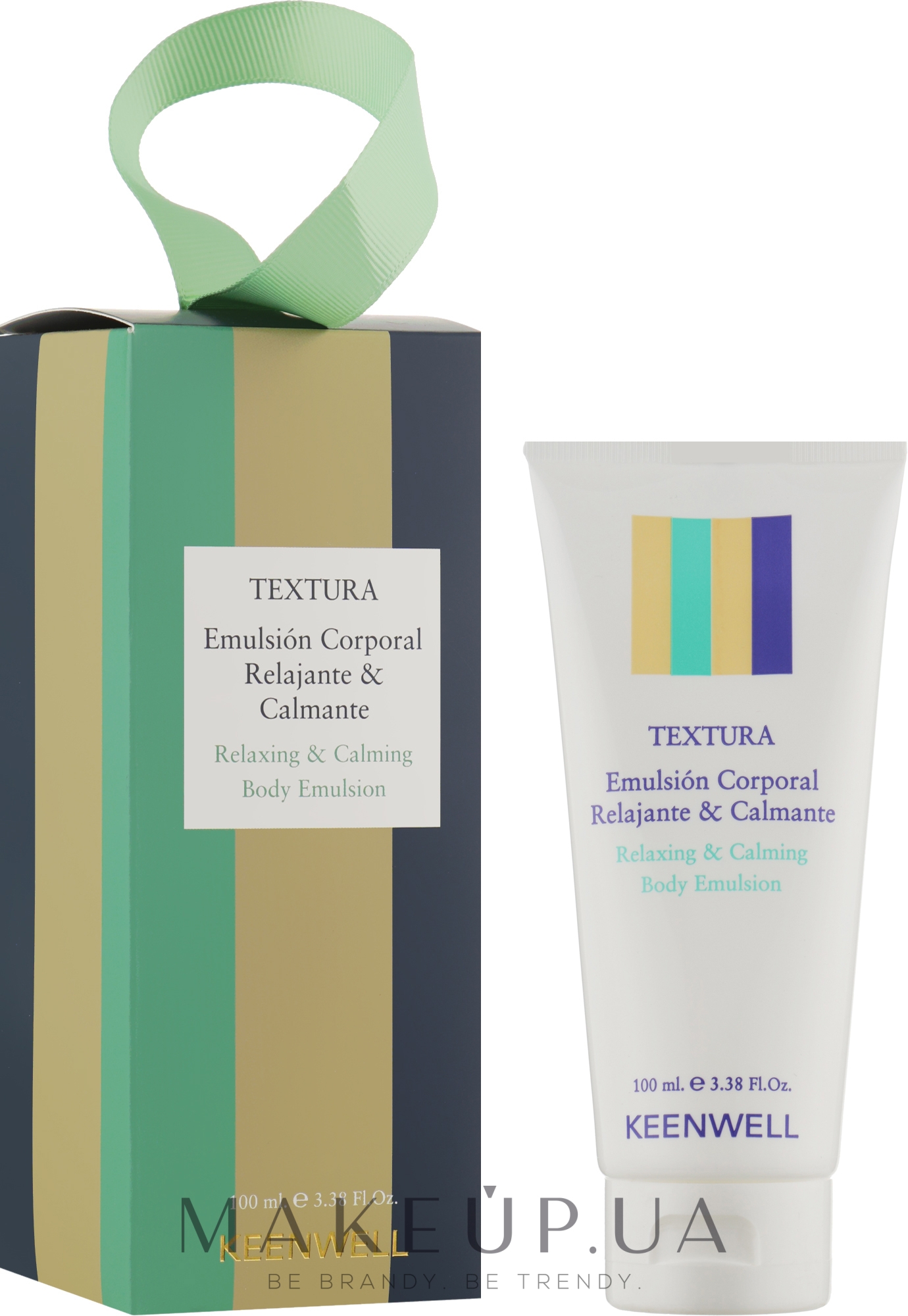 Розслаблювальна і заспокійлива емульсія для тіла - Keenwell Textura Relaxing & Calming Body Emulsion — фото 100ml