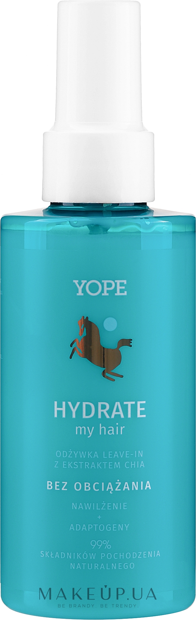 Незмивний кондиціонер для волосся - Yope Hydrate — фото 150ml