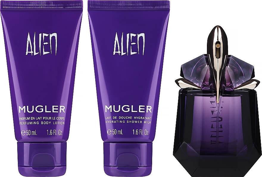 Mugler Alien - Набір (edp/30ml + b/lot/50ml + sh/gel/50ml) — фото N2