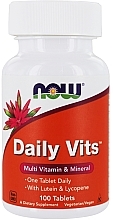 Ежедевный комплекс витаминов, в таблетках - Now Foods Daily Vits — фото N4