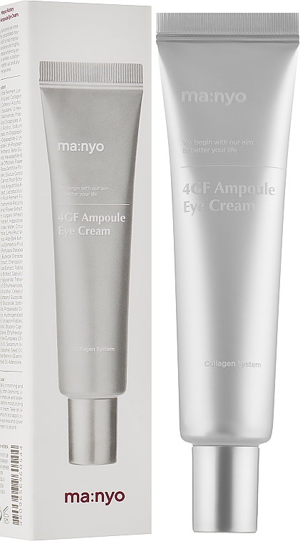 Увлажняющий крем для кожи вокруг глаз с подтягивающим эффектом - Manyo Factory 4GF Ampoule Eye Cream — фото N2