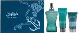 Духи, Парфюмерия, косметика Jean Paul Gaultier Le Male - Набор (edt/125ml + sh/gel/75ml + a/sh/lot/50ml)